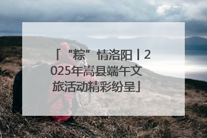 “粽”情洛阳丨2025年嵩县端午文旅活动精彩纷呈