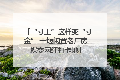 “寸土”这样变“寸金” 十堰闲置老厂房蝶变网红打卡地