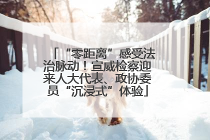 “零距离”感受法治脉动！宣威检察迎来人大代表、政协委员“沉浸式”体验