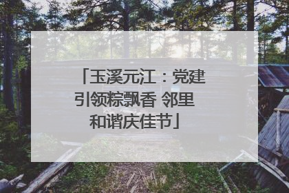 玉溪元江：党建引领粽飘香 邻里和谐庆佳节
