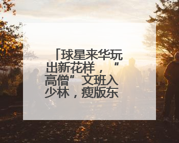 球星来华玩出新花样，“高僧”文班入少林，瘦版东契奇来备战