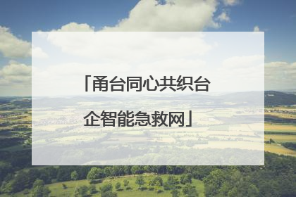 甬台同心共织台企智能急救网