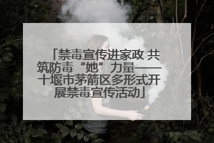 禁毒宣传进家政 共筑防毒“她”力量——十堰市茅箭区多形式开展禁毒宣传活动