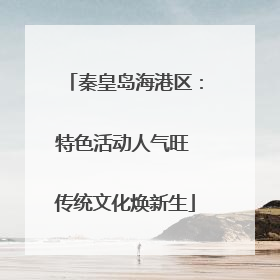 秦皇岛海港区：特色活动人气旺 传统文化焕新生