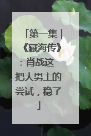 第一集｜《藏海传》：肖战这一把大男主的尝试，稳了