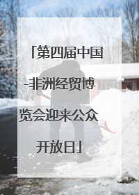 第四届中国-非洲经贸博览会迎来公众开放日