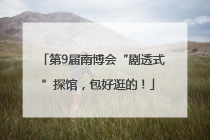 第9届南博会“剧透式”探馆，包好逛的！
