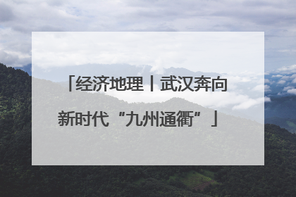 经济地理丨武汉奔向新时代“九州通衢”