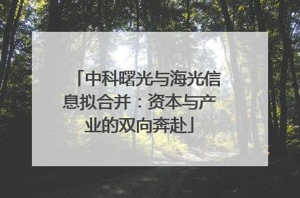 中科曙光与海光信息拟合并：资本与产业的双向奔赴