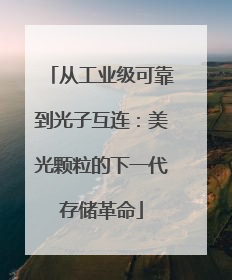 从工业级可靠到光子互连：美光颗粒的下一代存储革命