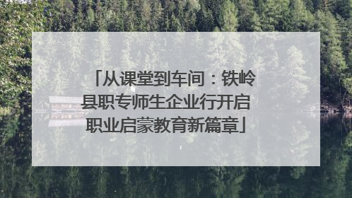 从课堂到车间：铁岭县职专师生企业行开启职业启蒙教育新篇章