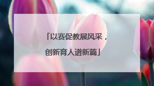 以赛促教展风采，创新育人谱新篇