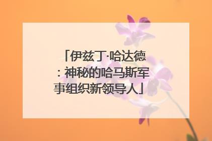 伊兹丁·哈达德：神秘的哈马斯军事组织新领导人