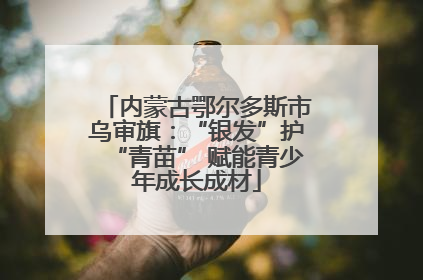 内蒙古鄂尔多斯市乌审旗：“银发”护“青苗” 赋能青少年成长成材