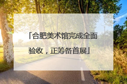 合肥美术馆完成全面验收，正筹备首展