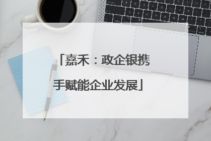 嘉禾：政企银携手赋能企业发展