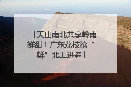 天山南北共享岭南鲜甜！广东荔枝抢“鲜”北上进疆