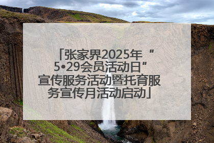 张家界2025年“5•29会员活动日”宣传服务活动暨托育服务宣传月活动启动