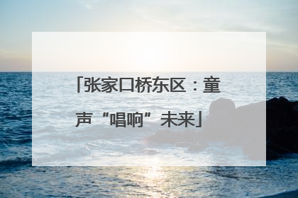 张家口桥东区：童声“唱响”未来