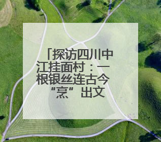 探访四川中江挂面村：一根银丝连古今 “烹”出文旅融合好滋味
