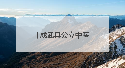 成武县公立中医医院推出“80岁以上老人就诊零等待”服务