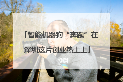智能机器狗“奔跑”在深圳这片创业热土上