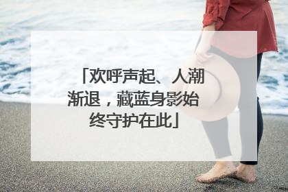 欢呼声起、人潮渐退，藏蓝身影始终守护在此