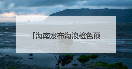 海南发布海浪橙色预警 风暴潮蓝色预警