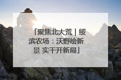 聚焦北大荒｜绥滨农场：沃野绘新景 实干开新局