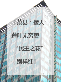 范县：接天莲叶无穷碧 “民主之花”别样红