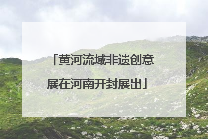 黄河流域非遗创意展在河南开封展出