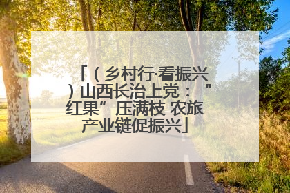 （乡村行·看振兴）山西长治上党：“红果”压满枝 农旅产业链促振兴